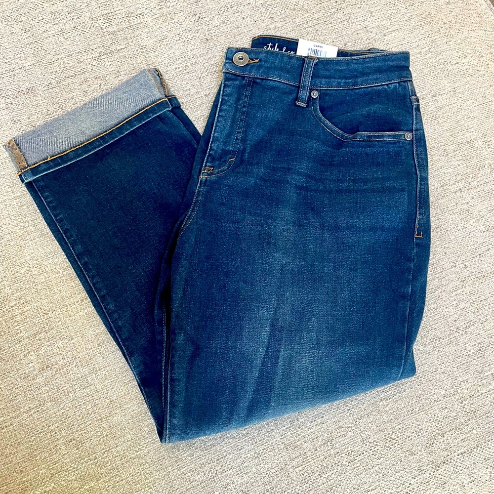 Style & co Mid Rise Curvy Capri